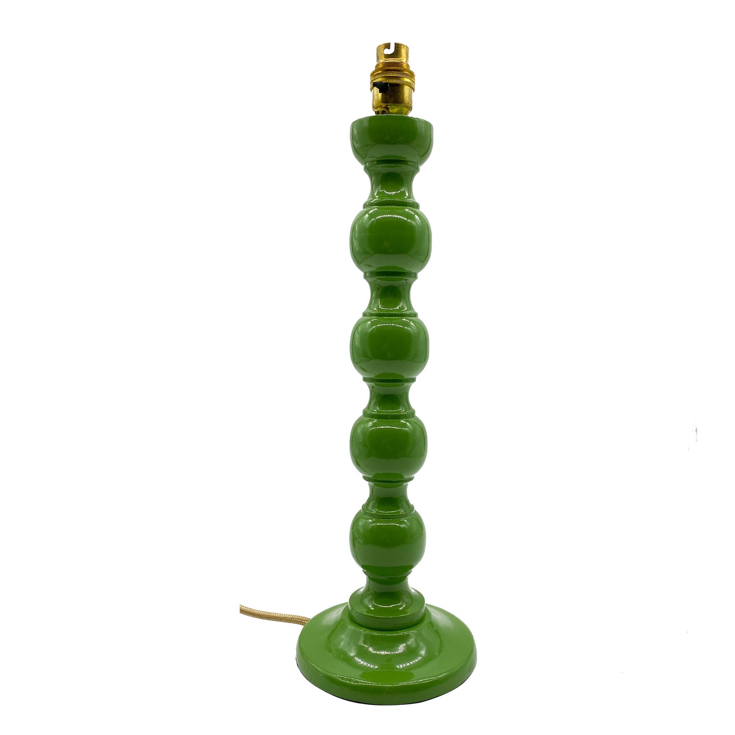 Bobbin Lamp Tall - Army Green