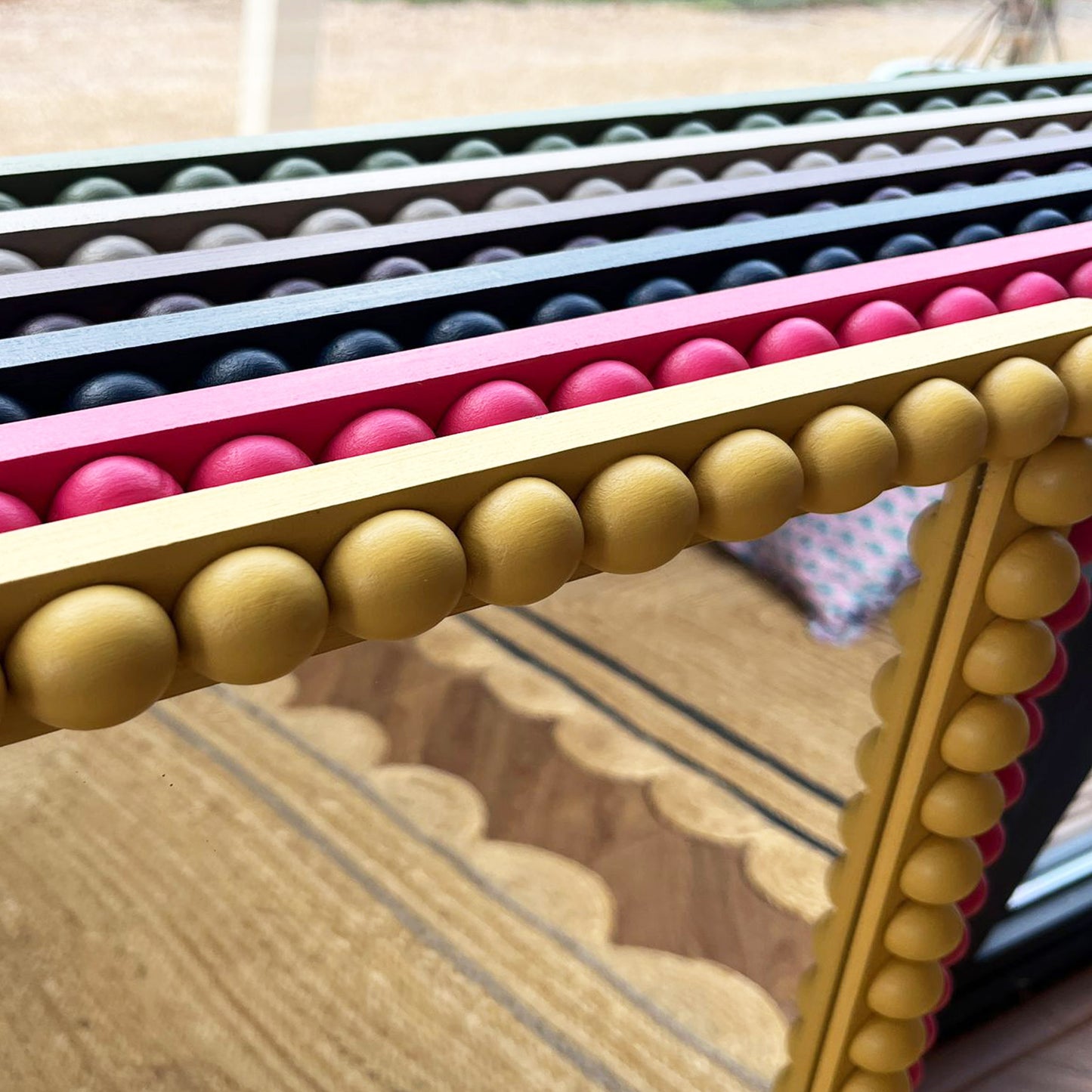 Bobbin Mirror - Paint Finish