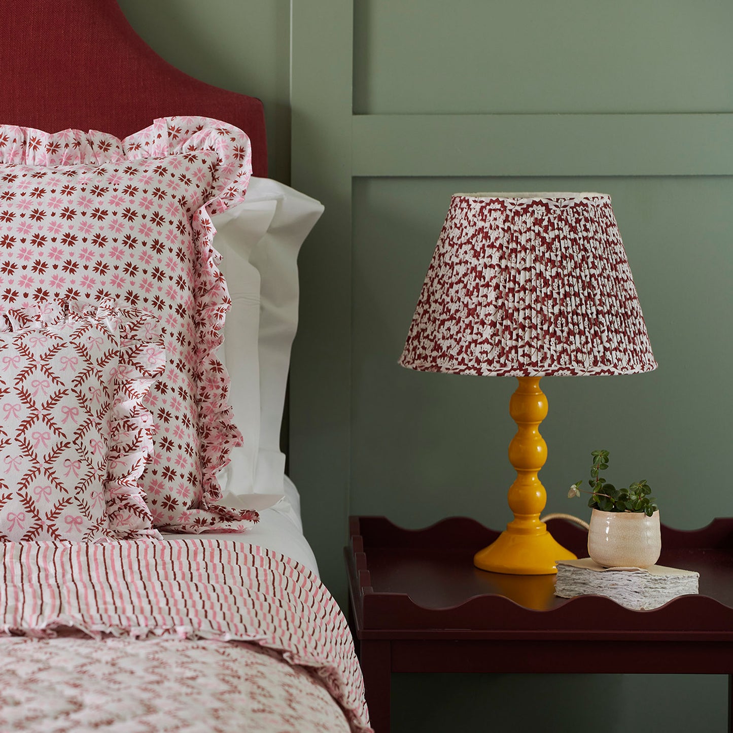 Bobbin Lamp Short - Yellow