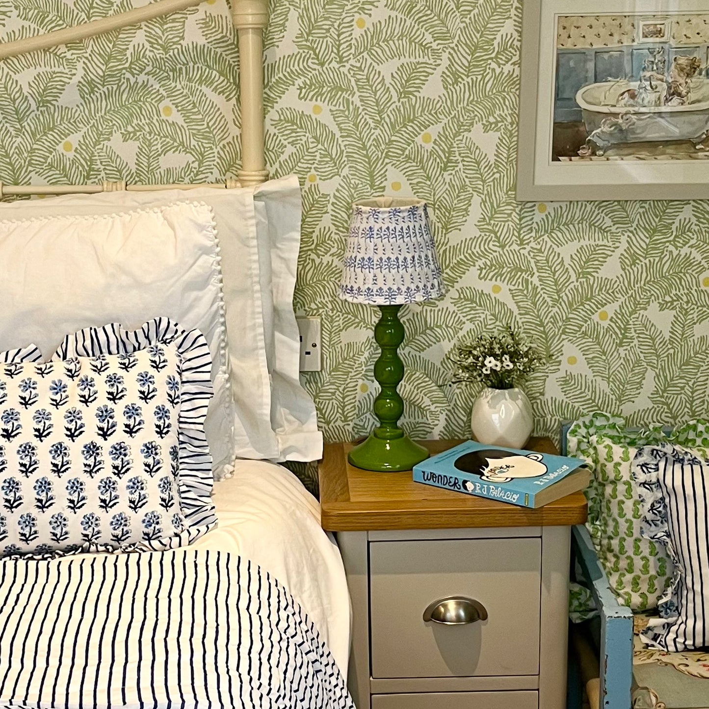 Bobbin Lamp Short - Army Green