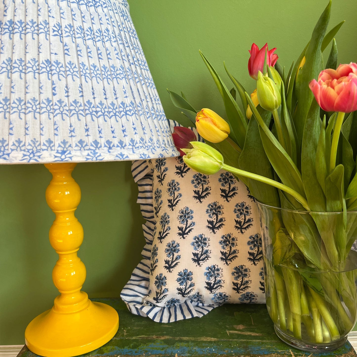 Bobbin Lamp Short - Yellow