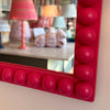 Bobbin Mirror - Bright Pink - In stock