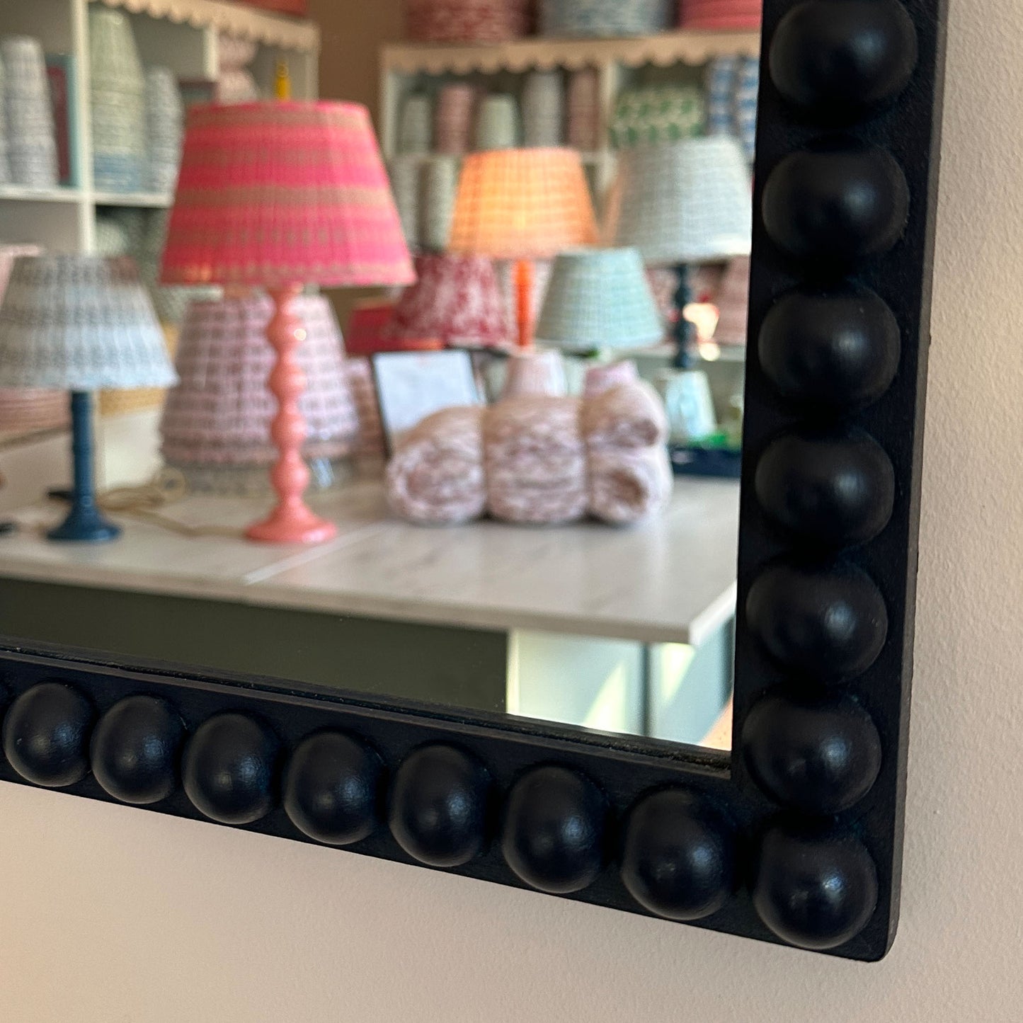 Bobbin Mirror - Dark Blue