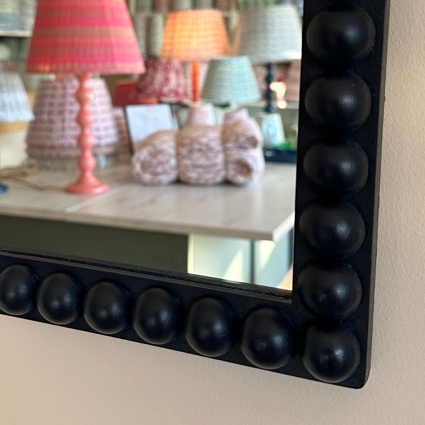 Bobbin Mirror - Dark Blue