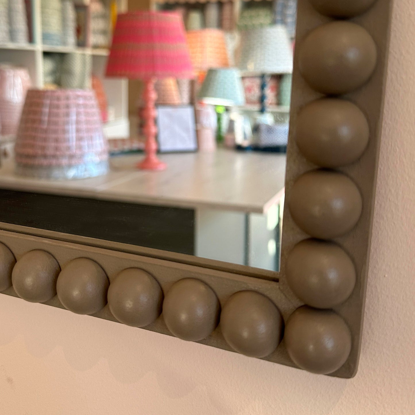 Bobbin Mirror - Latte