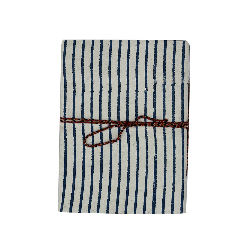 Block printed fabric note pads - 002