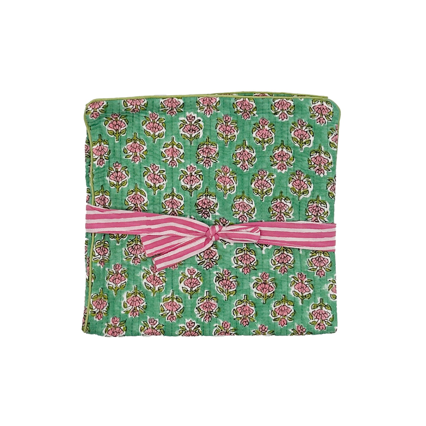 Quilted hot water bottle cover - Amy