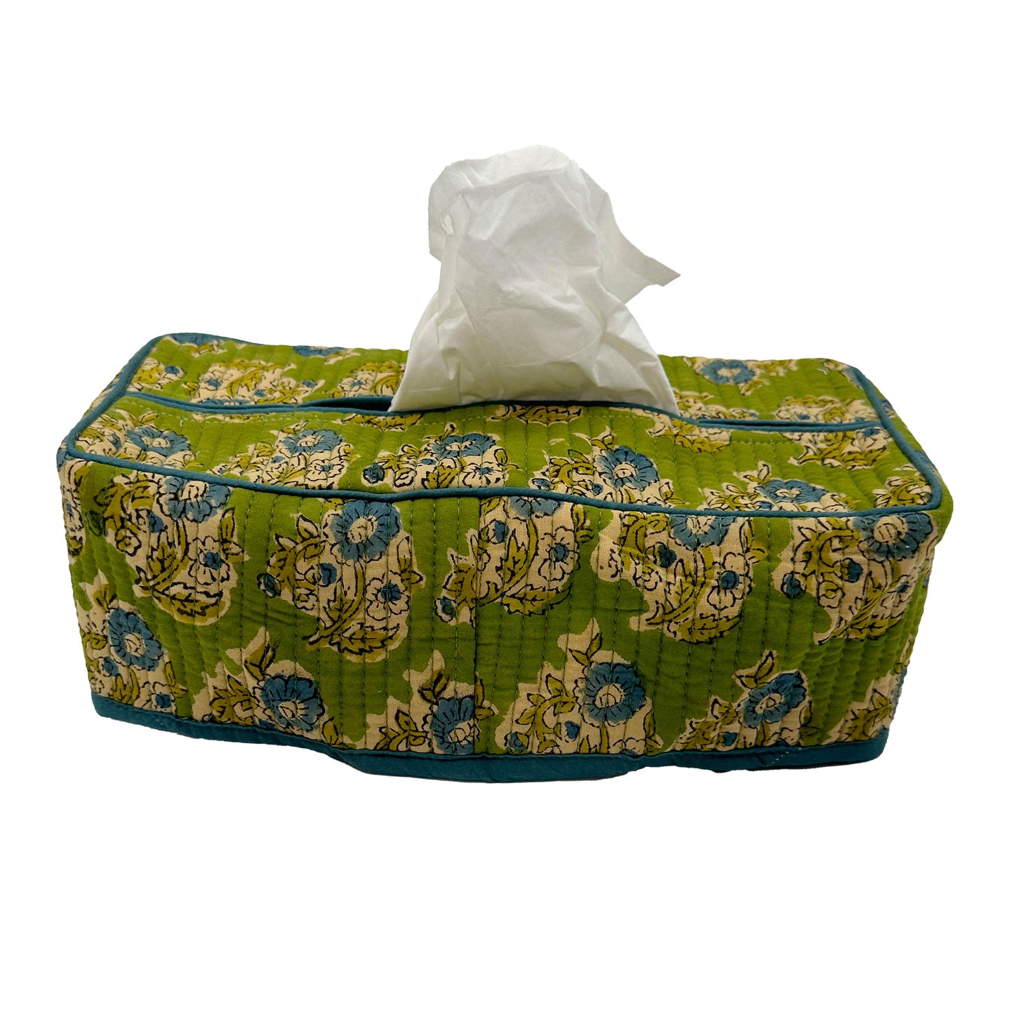 Quilted Tissue box cover - Claudia