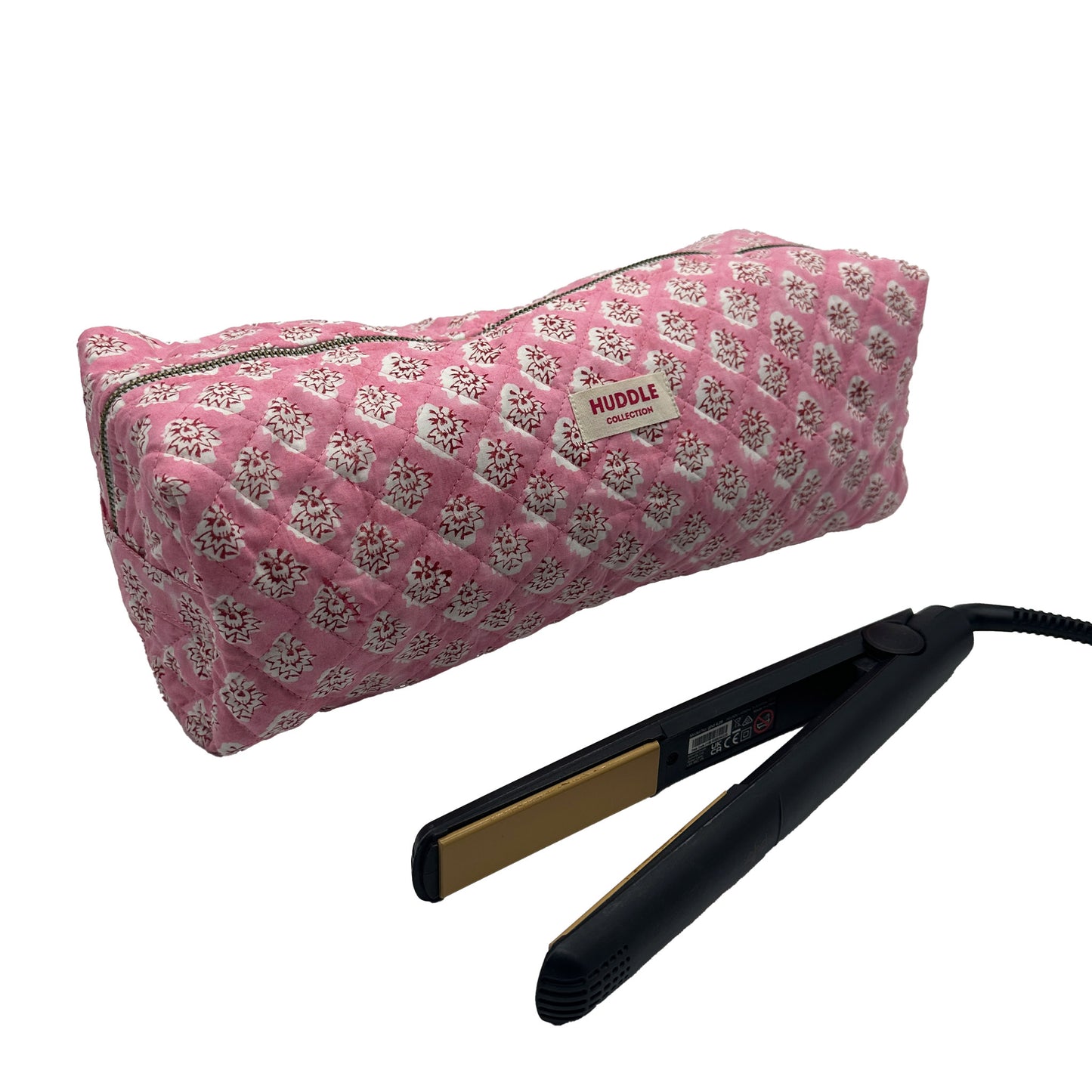 Hair Tool Bag - Georgie in pink