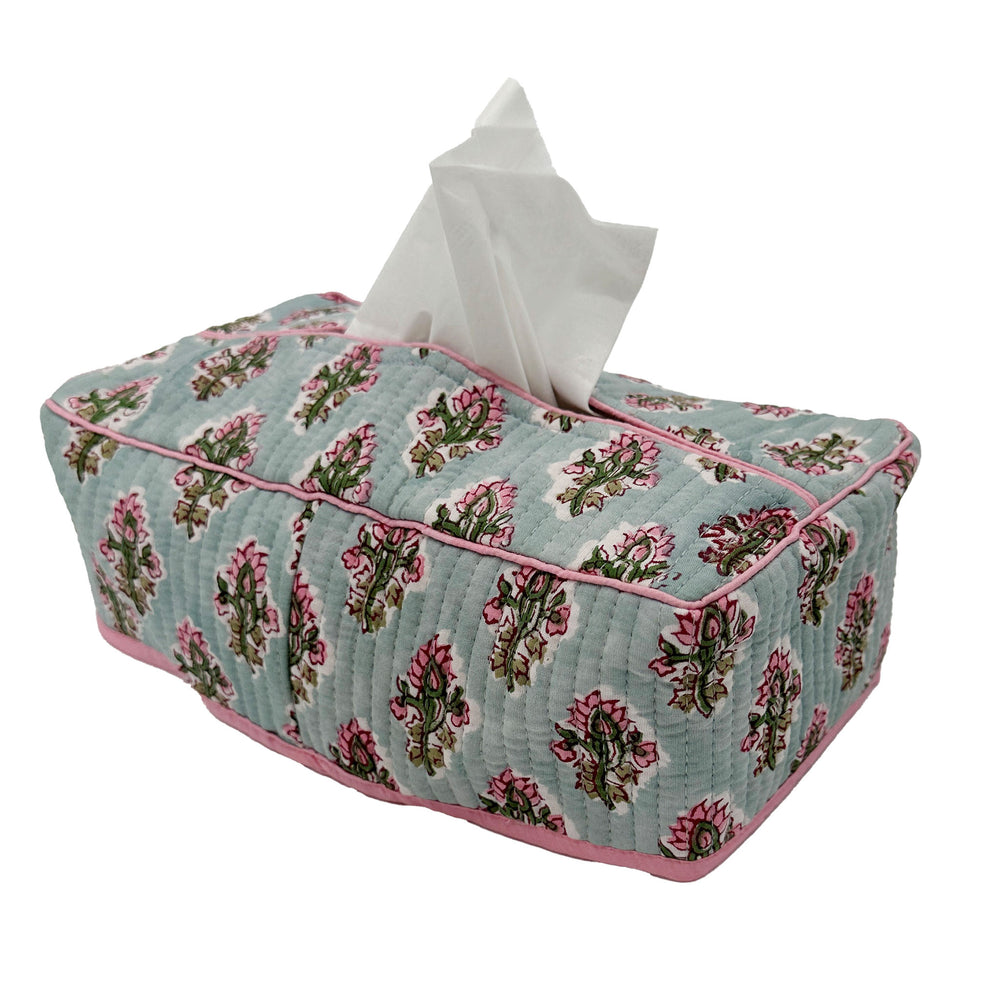 Quilted Tissue box cover - Milly