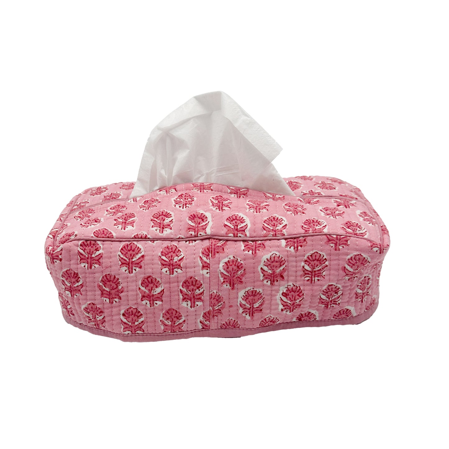 Quilted Tissue box cover - Polly