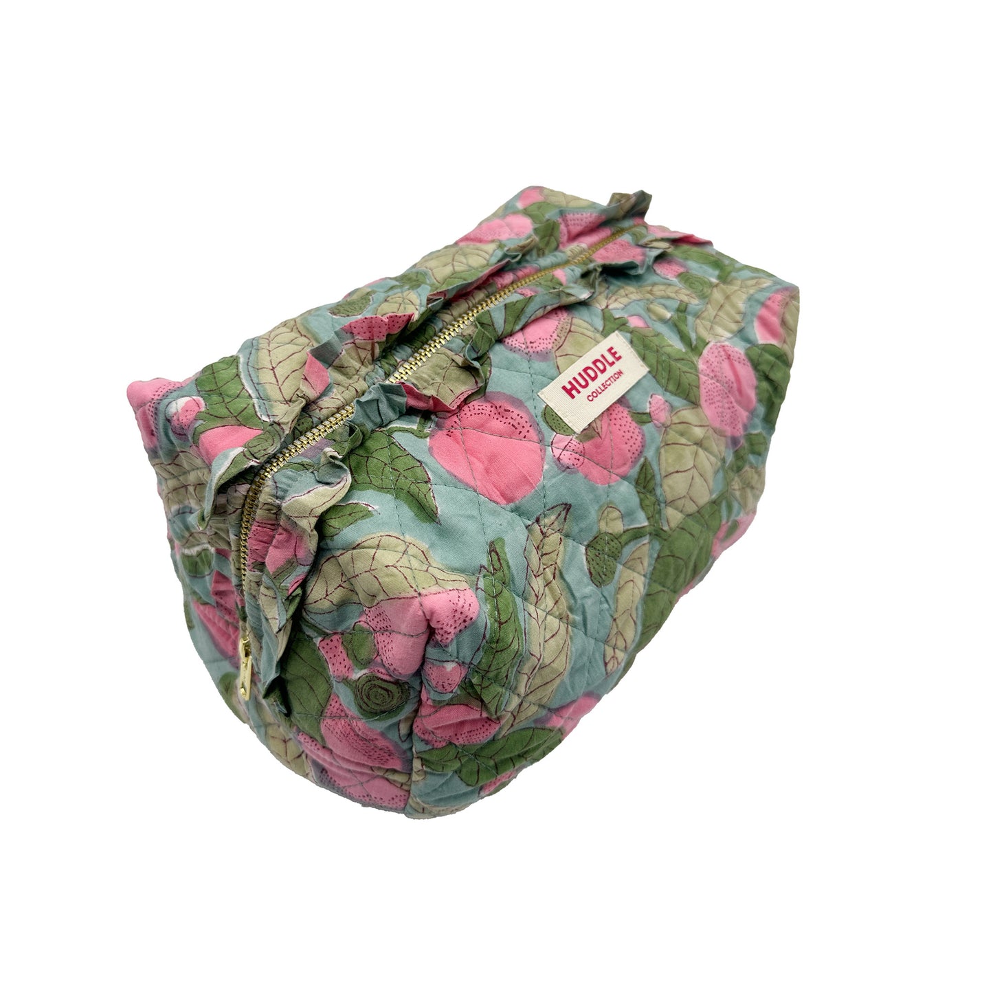 Frilled Cotton Wash Bag - Tilly