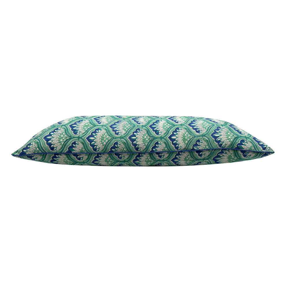 
                  
                    Lumbar hand block piped trim cushion - Nicola
                  
                