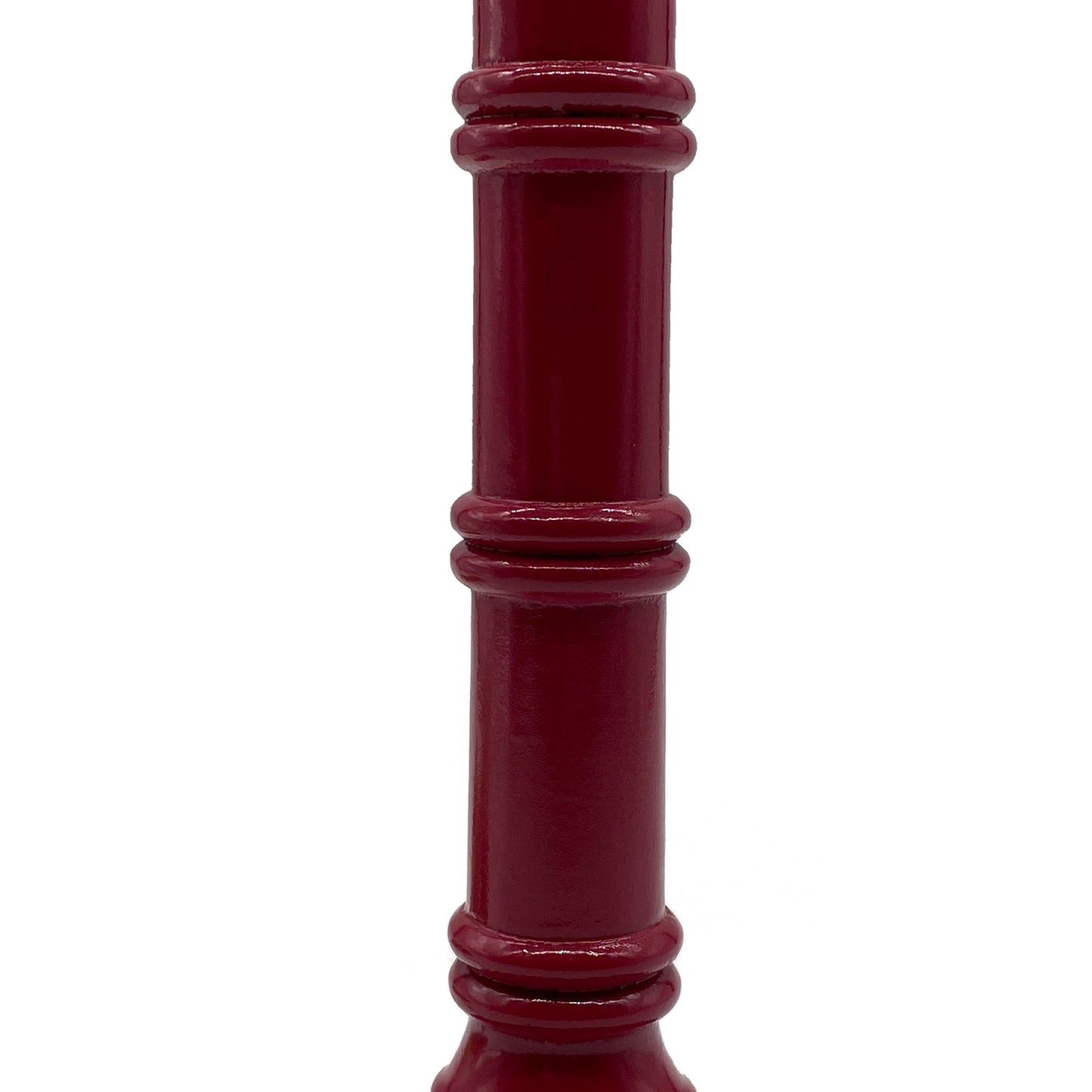 Bamboo Lamp Tall - Berry