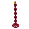 Bobbin Lamp Tall - Berry