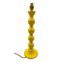  Bobbin Lamp Tall - Yellow