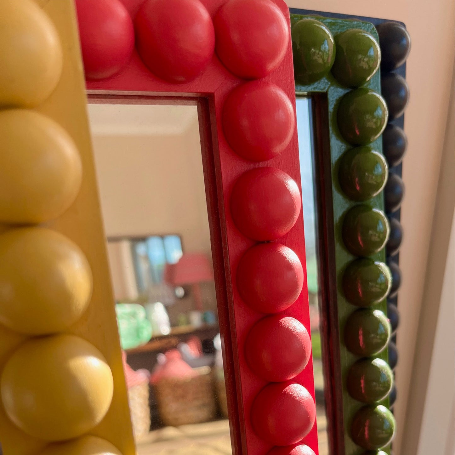 Bobbin Mirror - Paint Finish