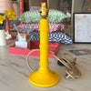 Bamboo Lamp Short - Yellow