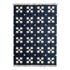 Shivani Indian Cotton Handmade Rug - Sparkle Navy