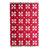 Shivani Indian Cotton Handmade Rug - Sparkle Red