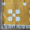 Shivani Indian Cotton Handmade Rug - Mustard